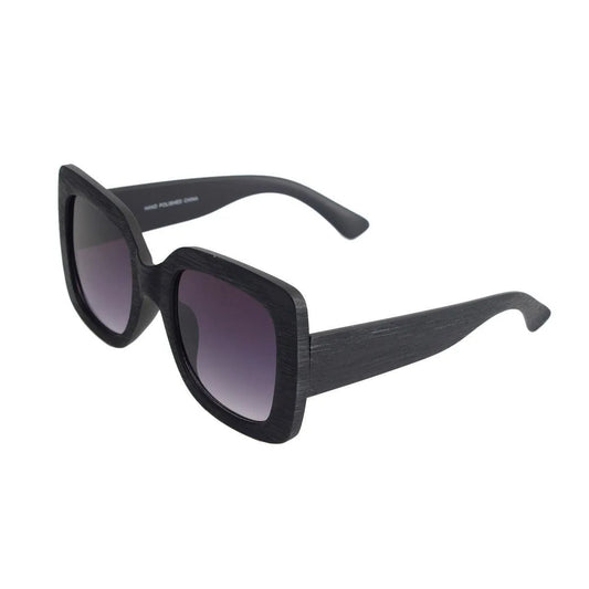 Sunglasses Women Candy Color Black Plastic Square Jewelry Bubble