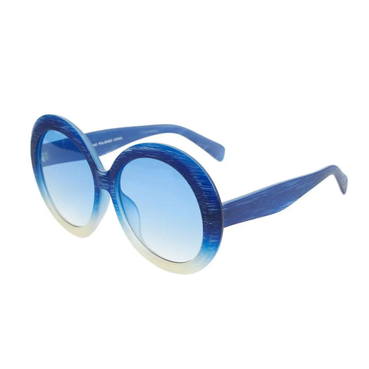 Sunglasses Women Candy Color Blue Plastic Jewelry Bubble