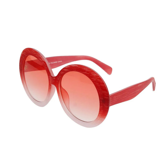 Sunglasses Women Candy Color Red Plastic Jewelry Bubble