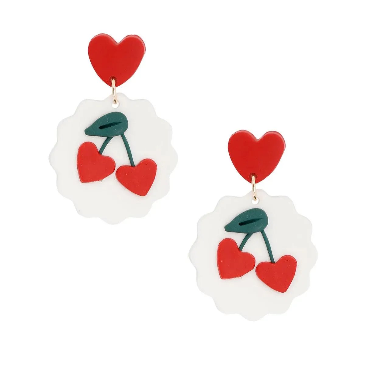 Sweet Classic Cherry Earrings: Fun & Fab Fashion Accessory for You!