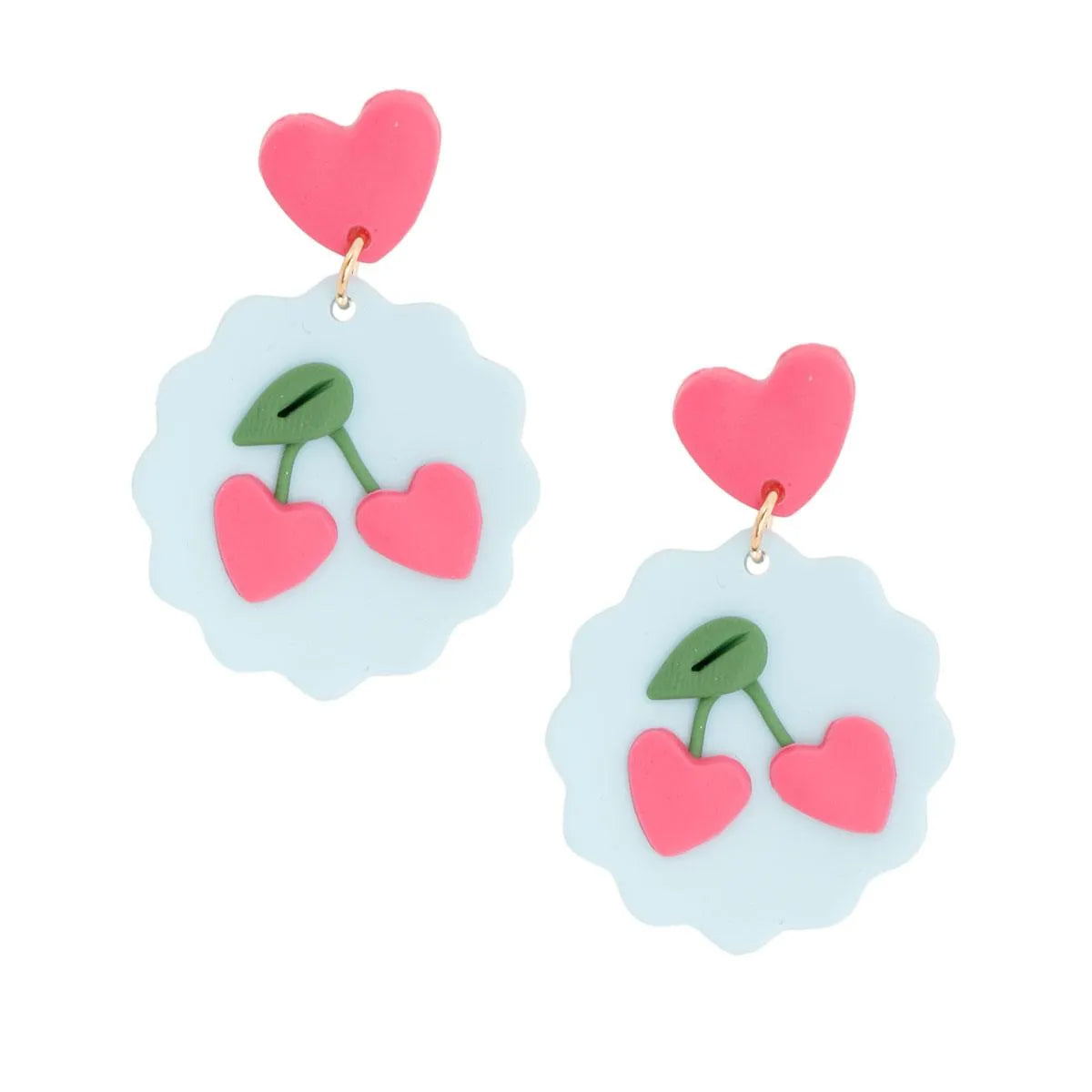 Sweet Shade Cherry Earrings: Fun & Fab Fashion Accessory for You! Jewelry Bubble