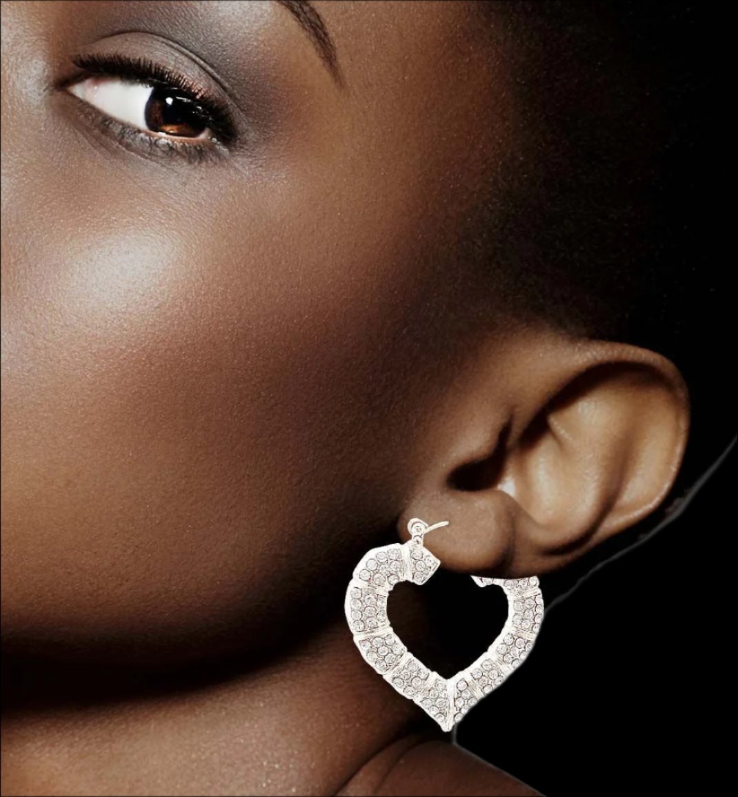 Timeless Heart Earrings Pinktown