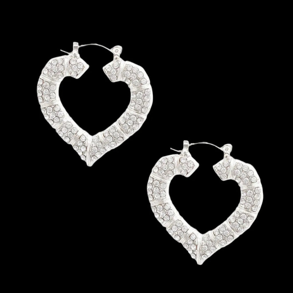 Timeless Heart Earrings