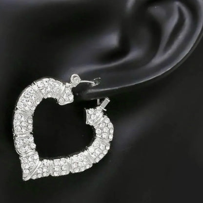 Timeless Heart Earrings Pinktown