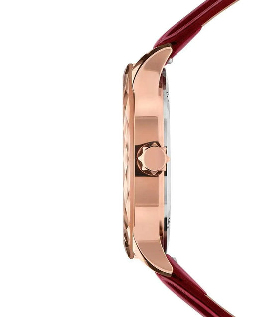 Tiro Swiss Ladies Watch Rose Bordeaux J6.241.M Jewelry Bubble