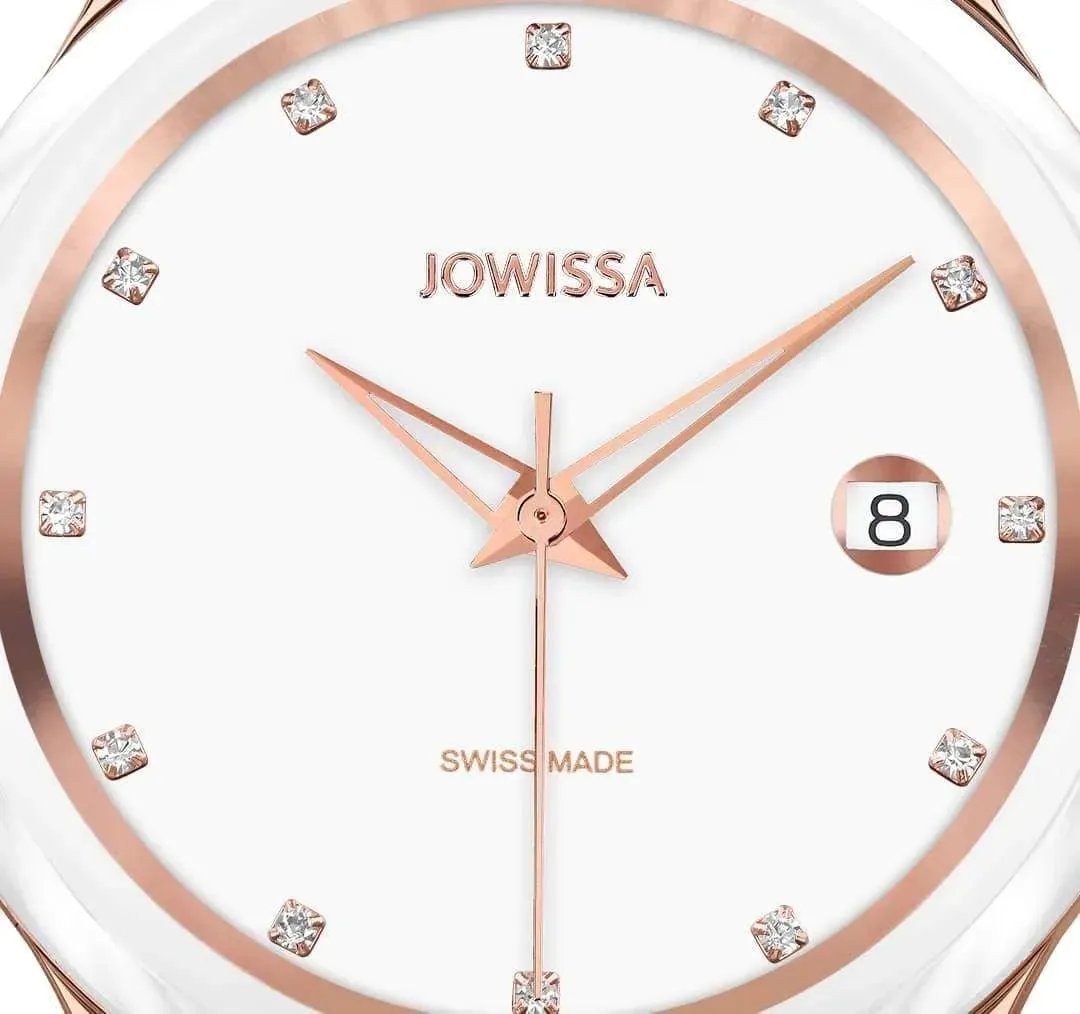 Tiro Swiss Ladies Watch Rose White J4.361.M