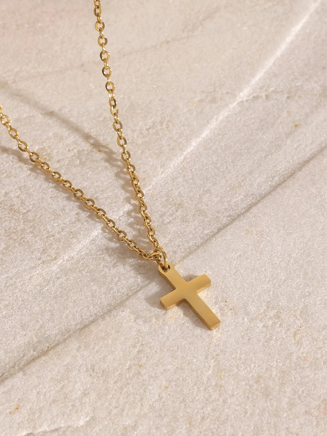 Triple Chain Cross Necklace: A Layered Statement of Faith and Style