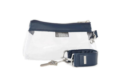 True Navy Vegan Leather 2-Piece Wristlet Set Jewelry Bubble