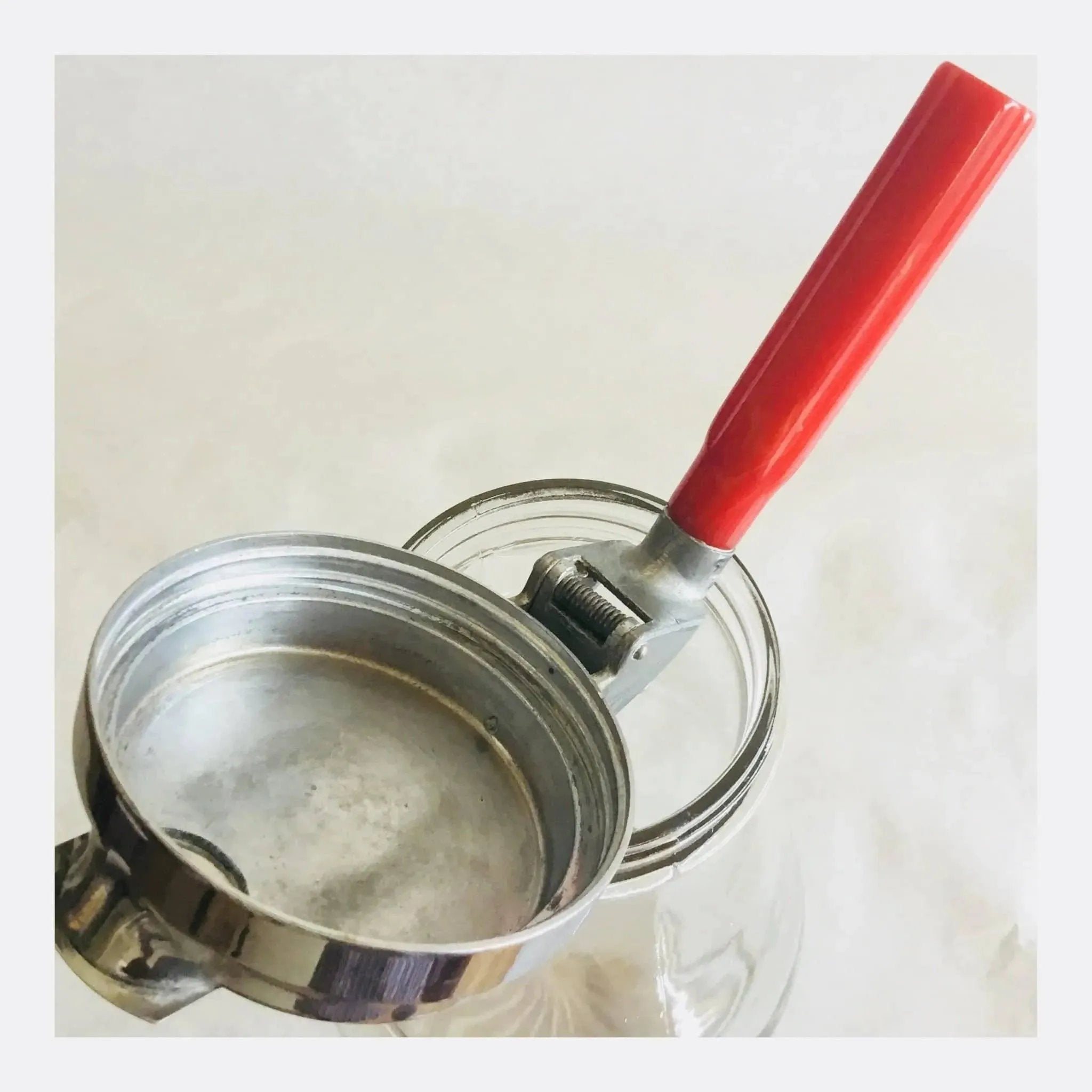 Vintage Bakelite & Glass Dispenser
