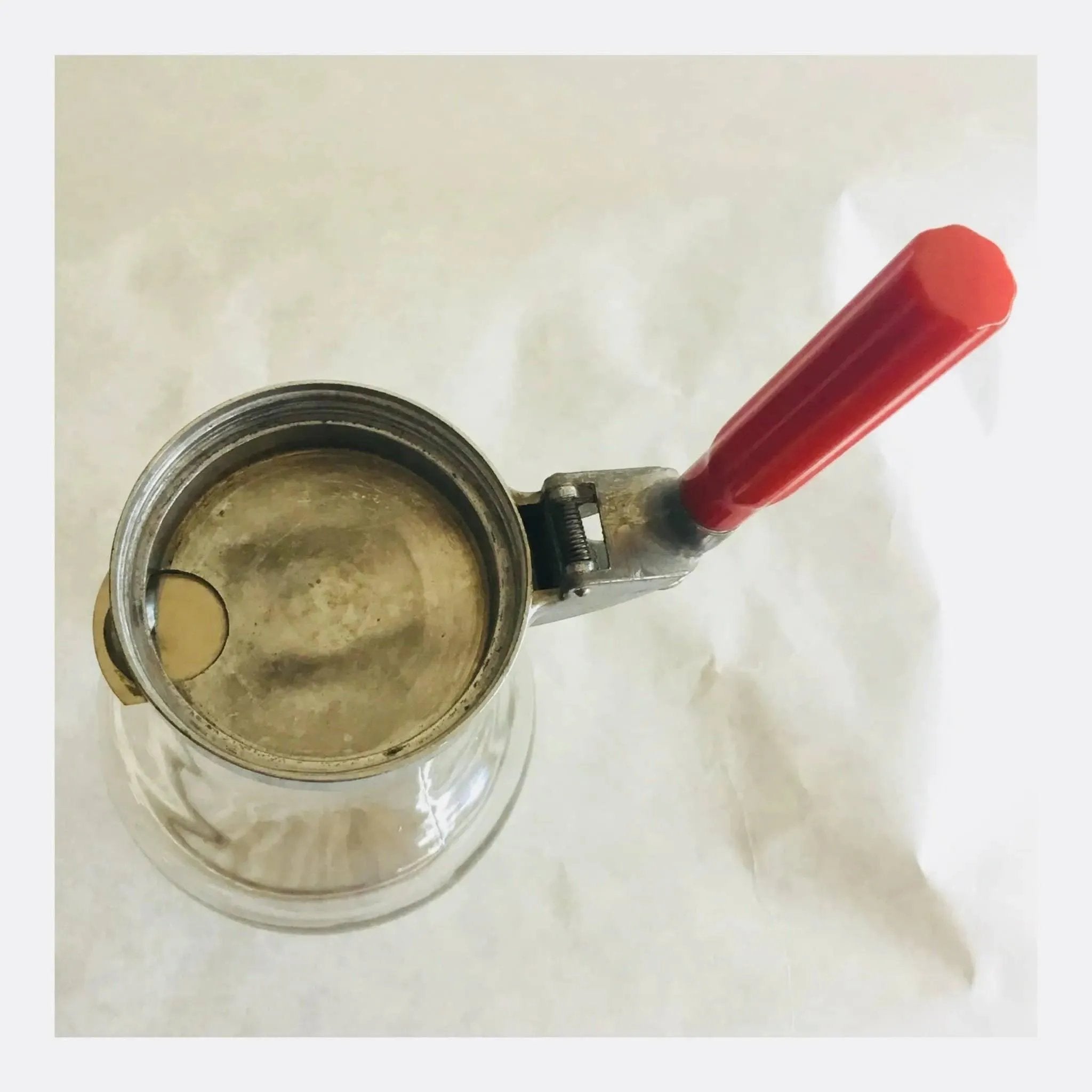 Vintage Bakelite & Glass Dispenser