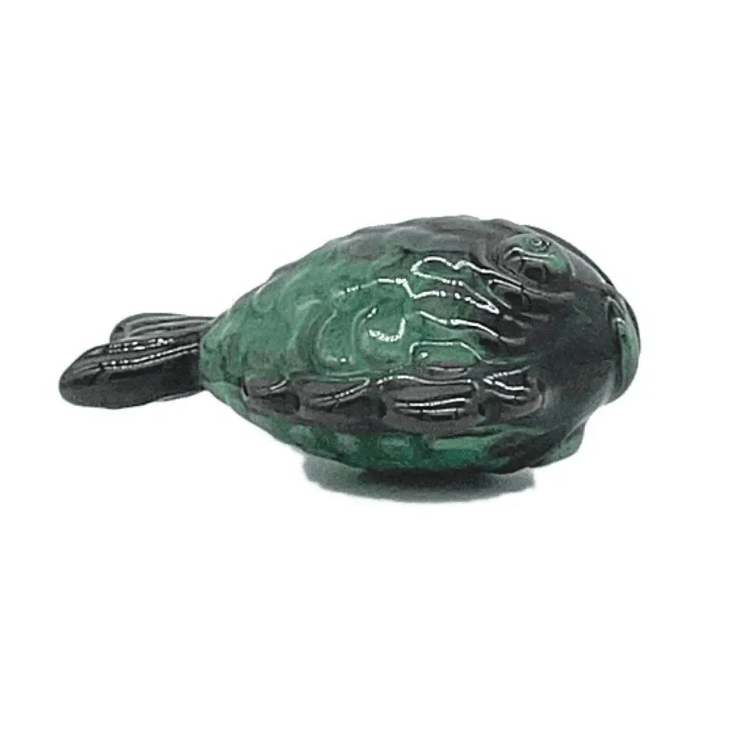 Vintage Ceramic Puffer Fish Figurine