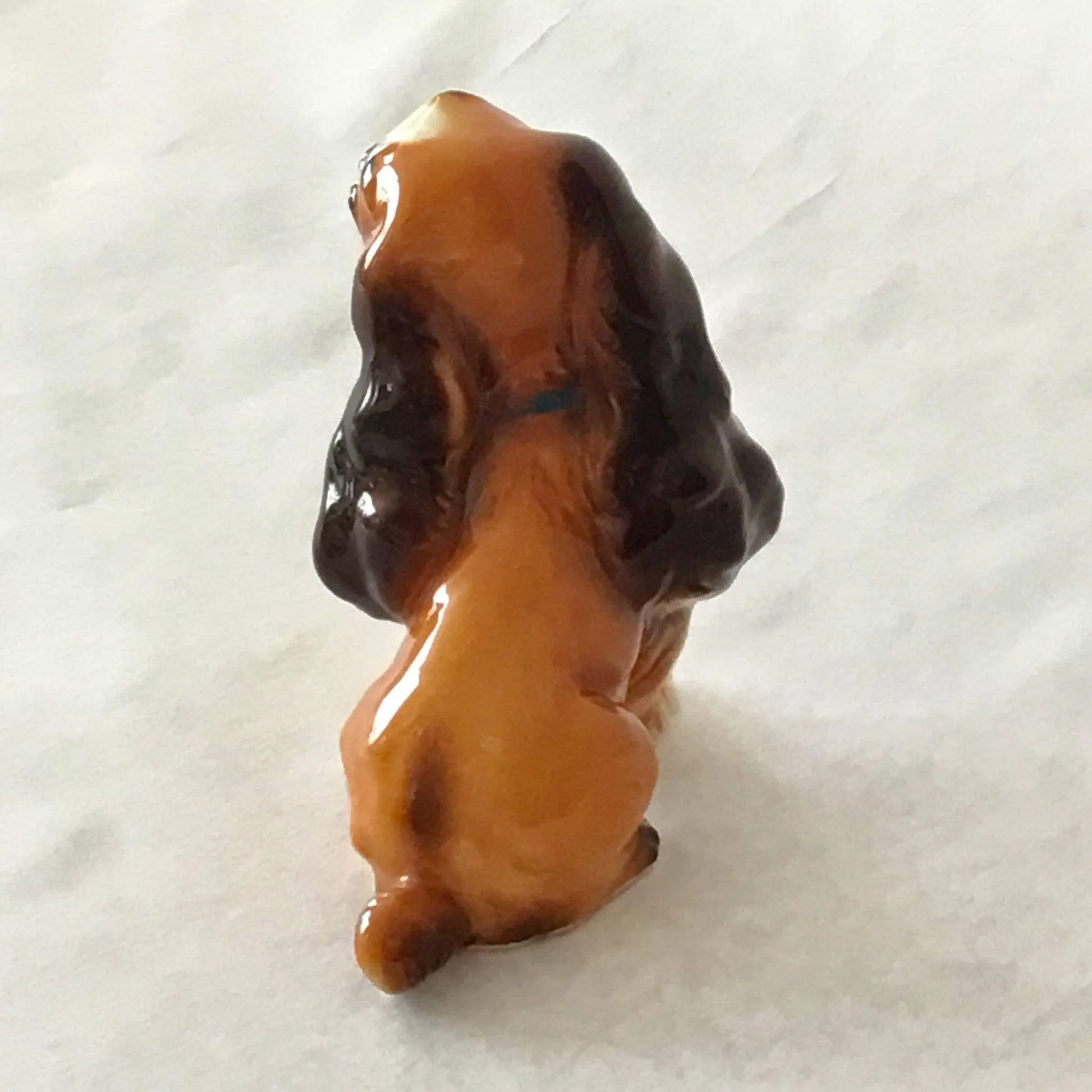 Vintage Collectible Disney Ceramic Lady Dog Figurine Jewelry Bubble