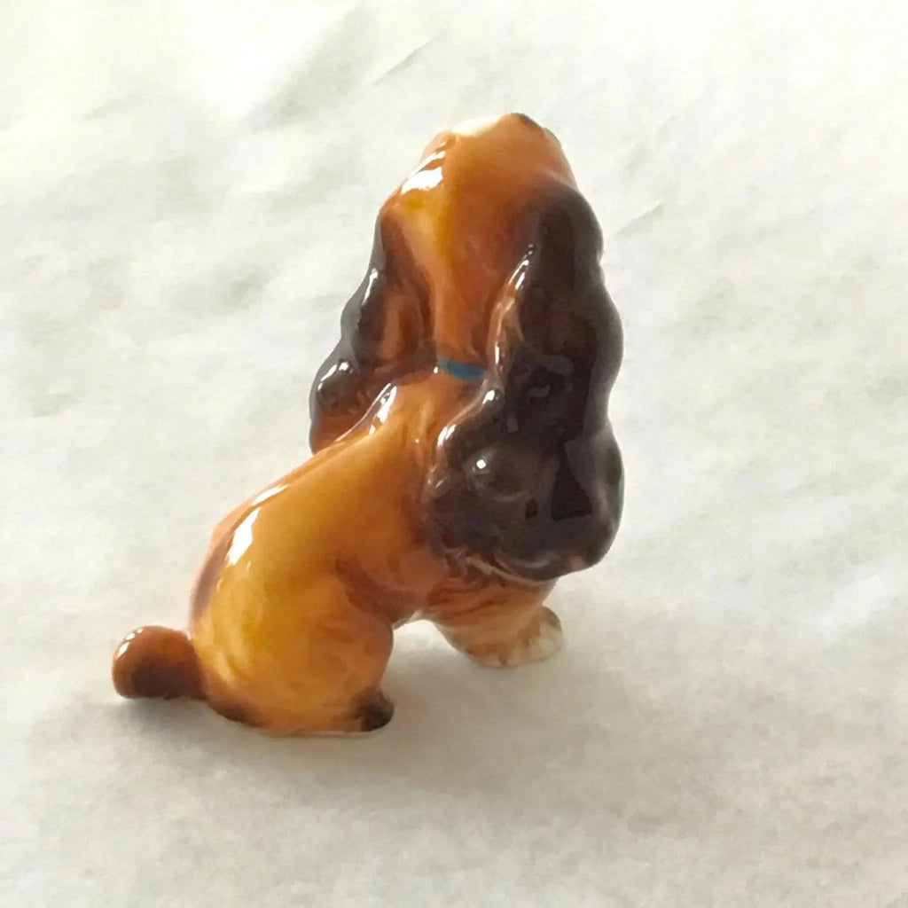 Vintage Disney Lady Dog Figurine Ceramic Collectible