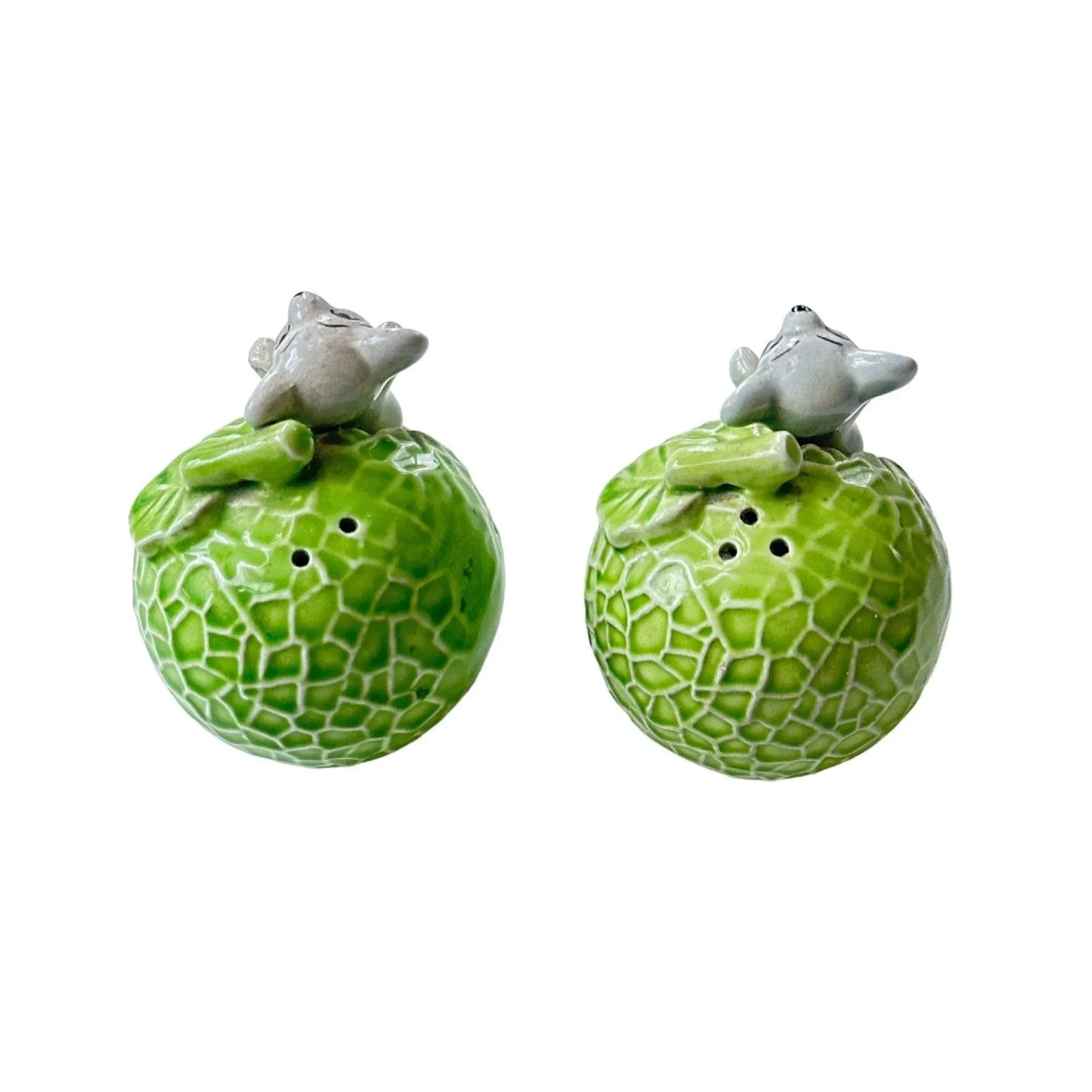 Vintage Giftcraft Ceramic Salt and Pepper Shaker Set - Made in Japan