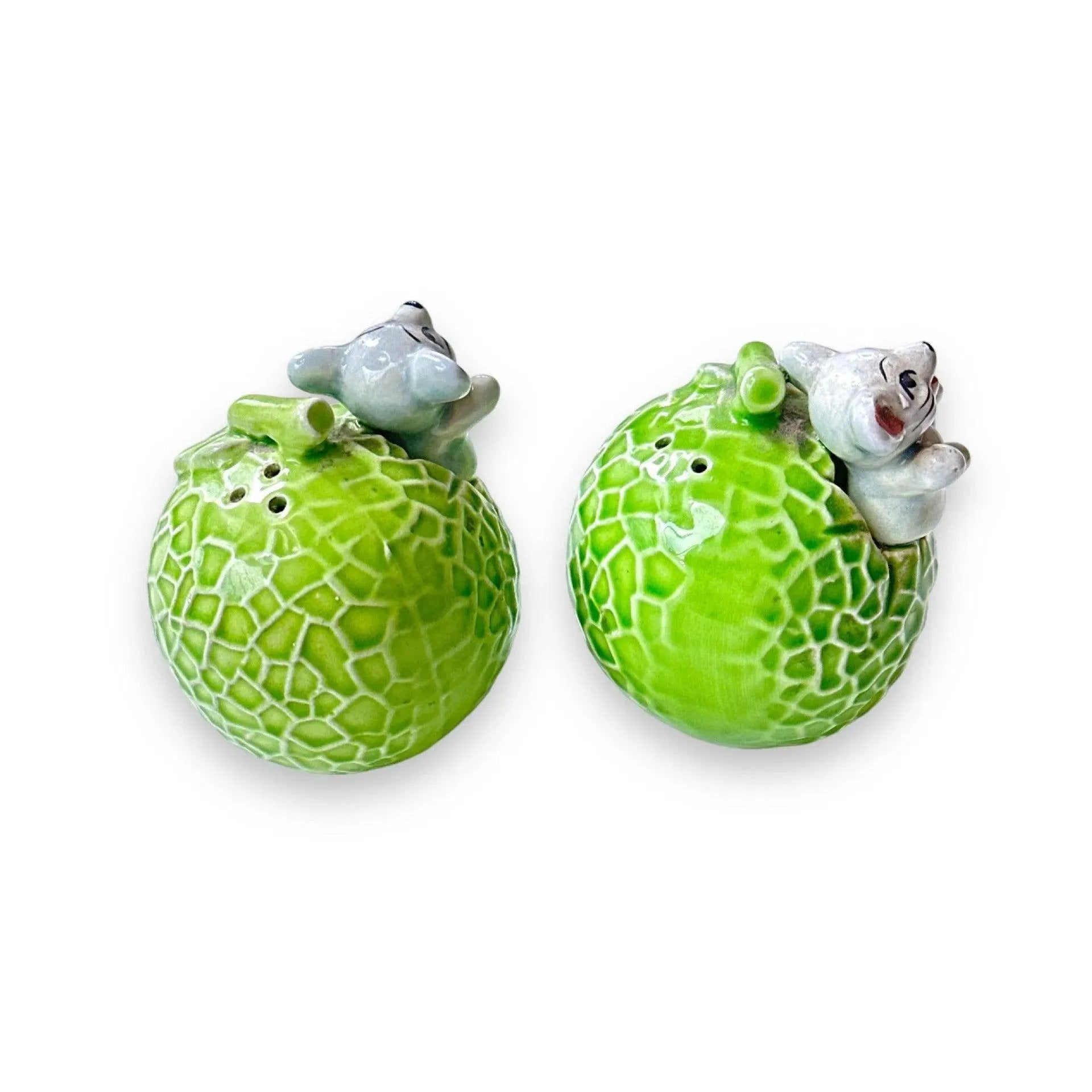 Vintage Giftcraft Ceramic Salt and Pepper Shaker Set - Made in Japan