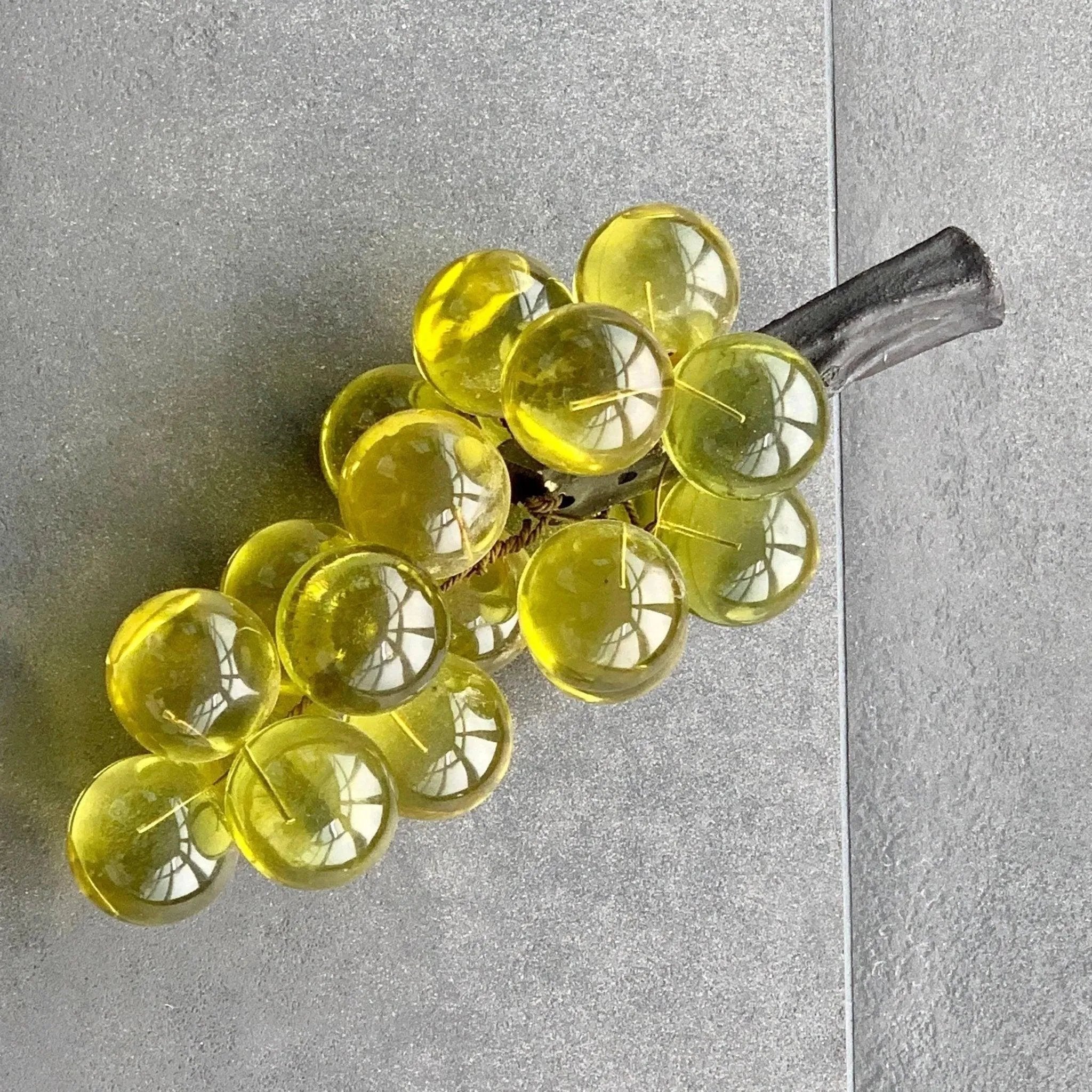 Vintage Grape Cluster Log Made of Lucite Orbs