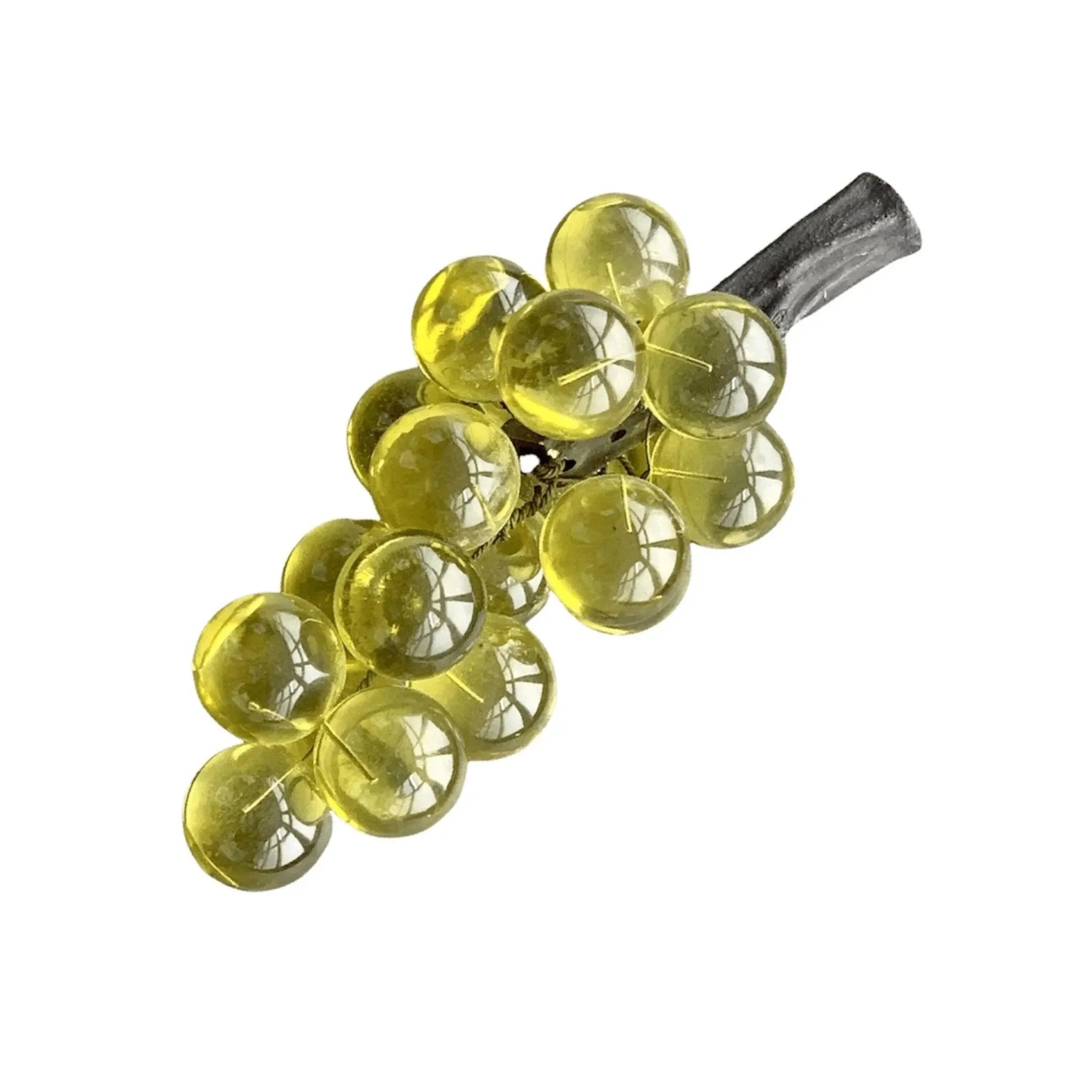 Vintage Grape Cluster Log Made of Lucite Orbs