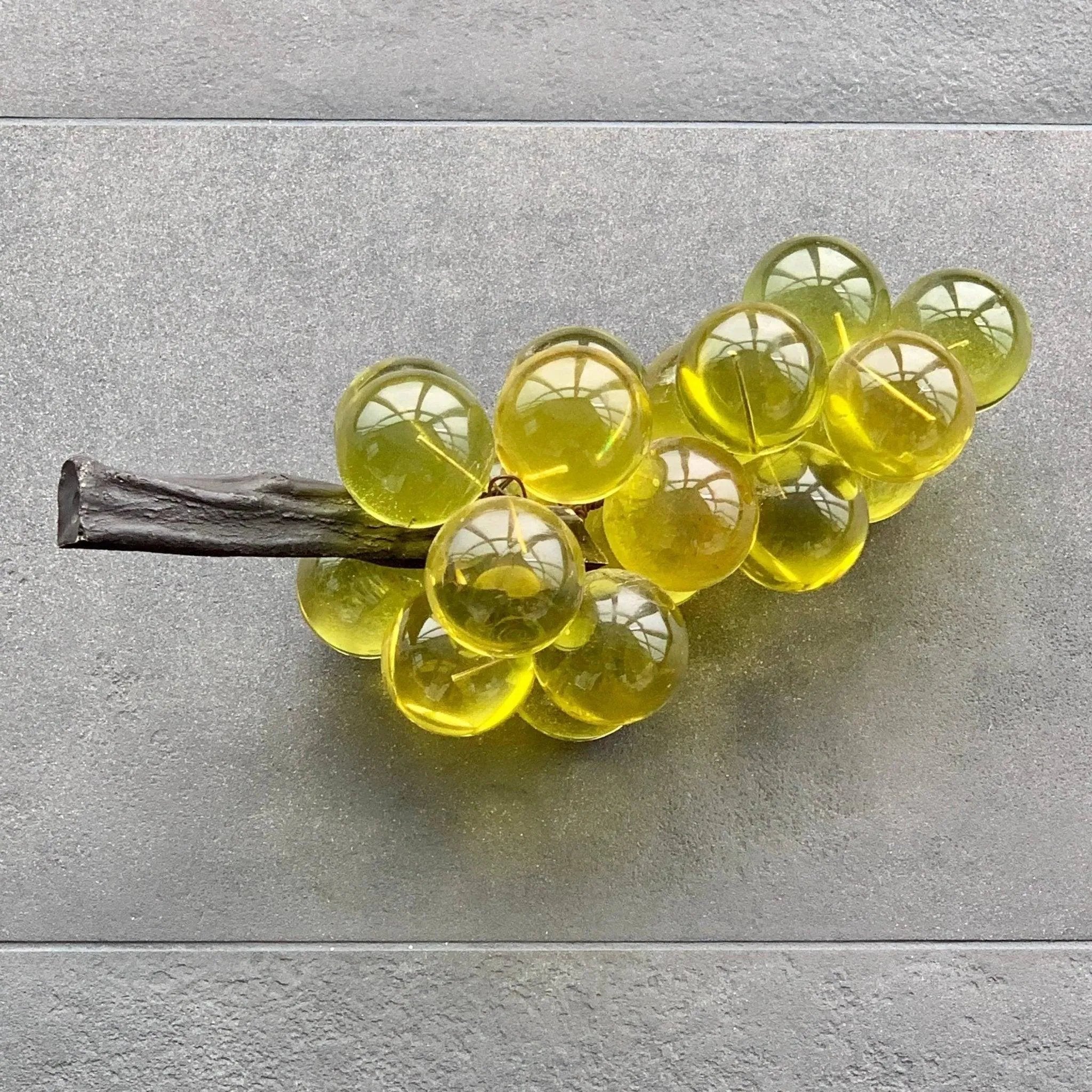 Vintage Grape Cluster Log Made of Lucite Orbs
