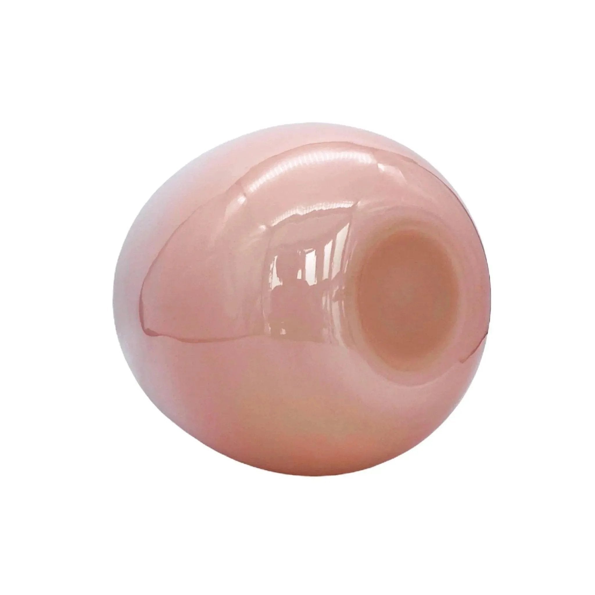 Vintage Mid-Century Pink Italian Glass Vase
