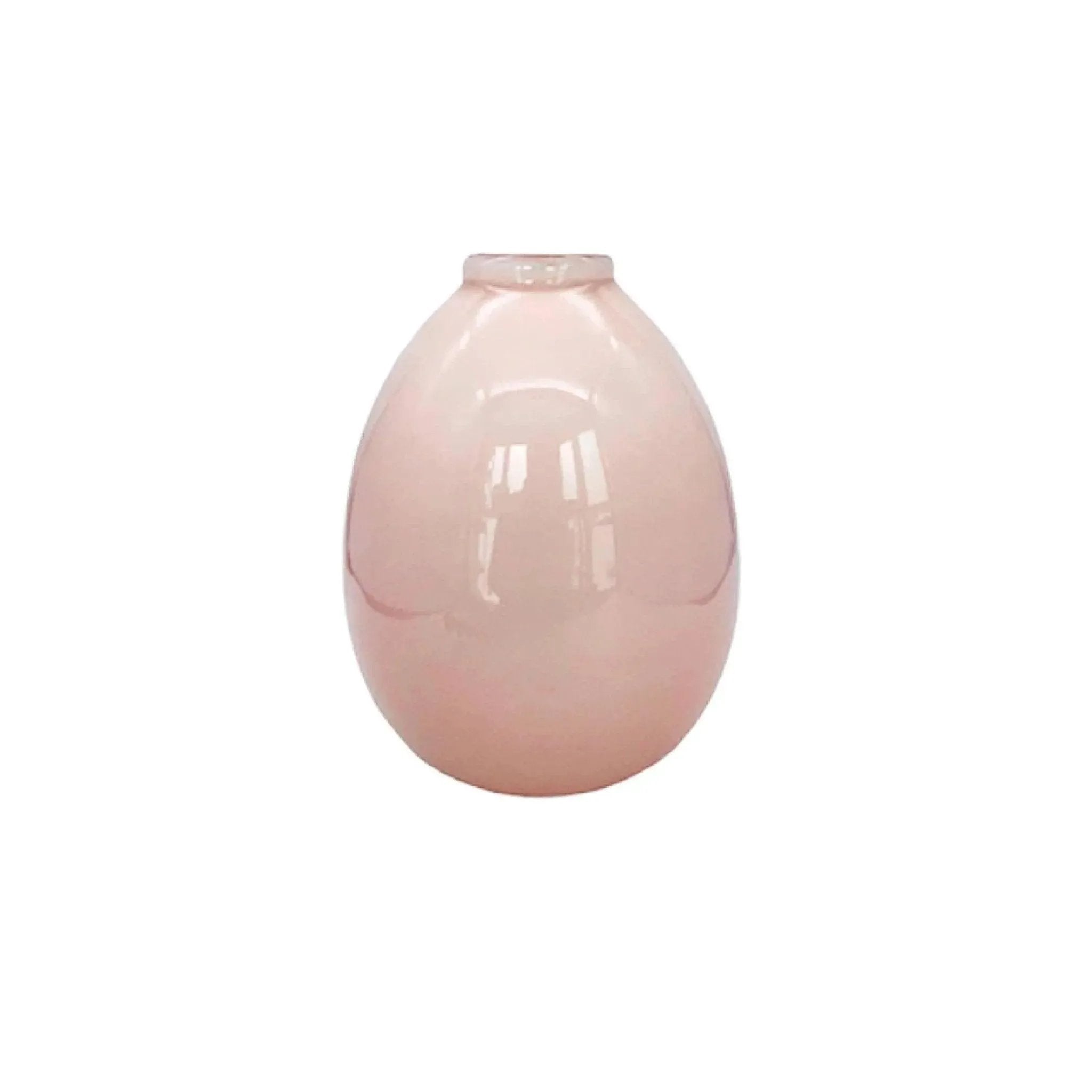 Vintage Mid-Century Pink Italian Glass Vase