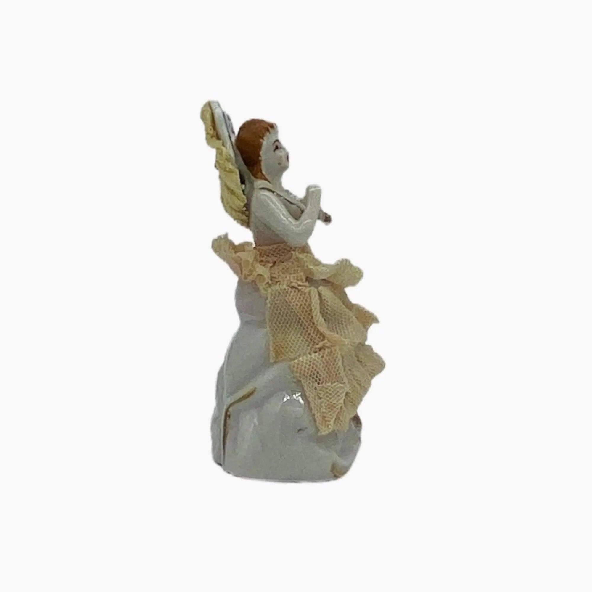 Vintage Porcelain Figurine Victorian Woman Occupied Japan