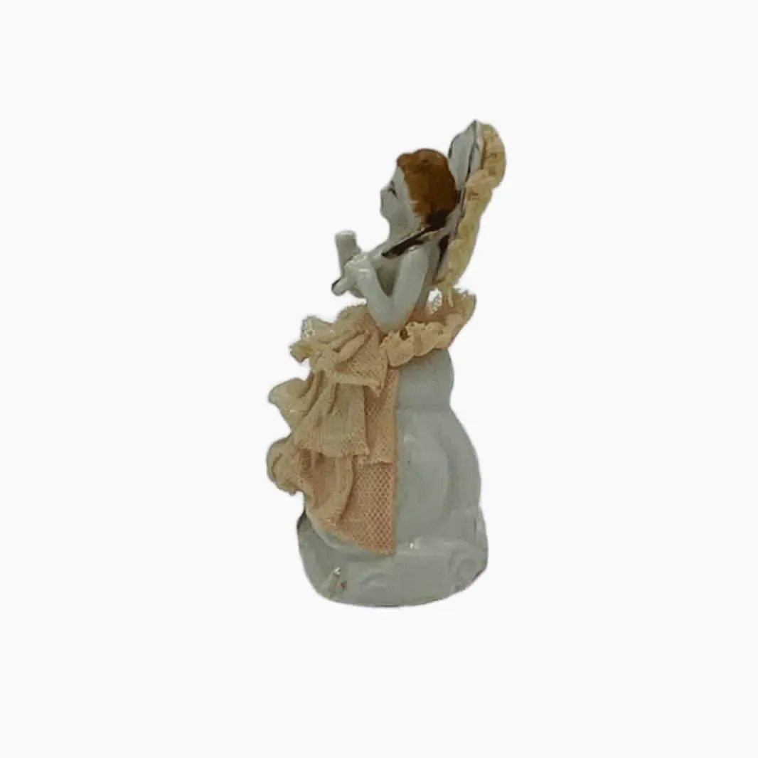 Vintage Porcelain Figurine Victorian Woman Occupied Japan