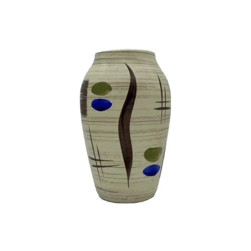 Vintage Vase Ü-Keramik, West German Pottery