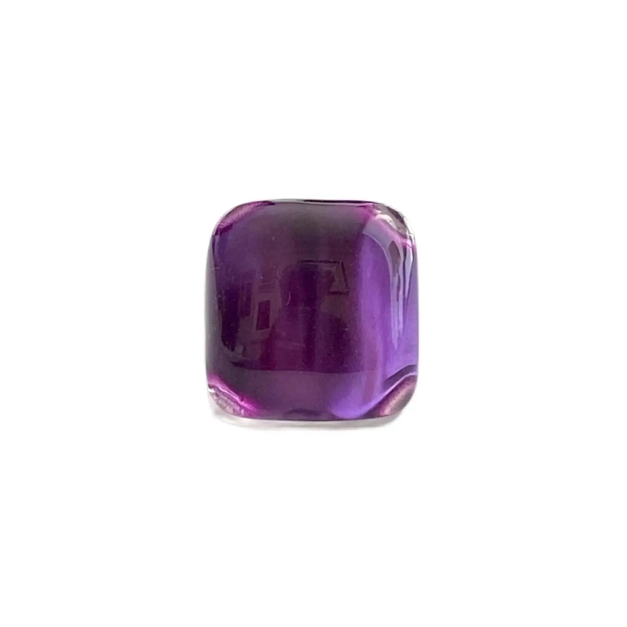 Violet/Clear Resin Ring