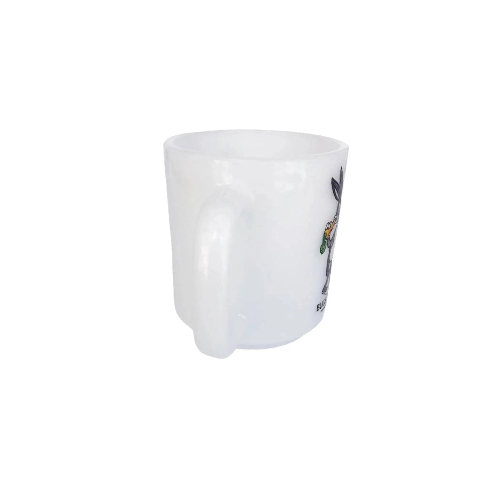 Warner Brothers Bugs Bunny Milk Glass Coffee Mug