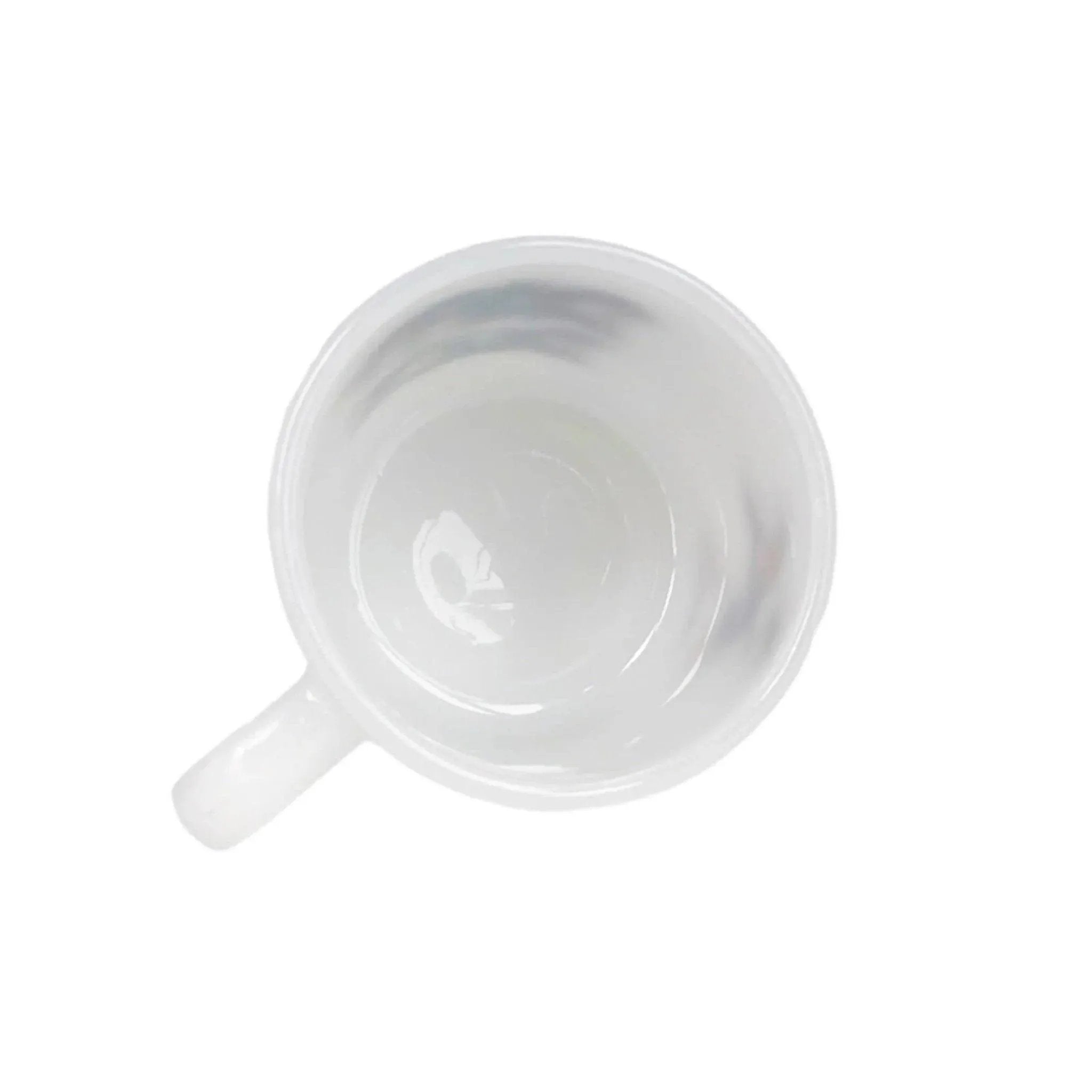 Warner Brothers Vintage Daffy Duck Milk Glass Coffee Mug