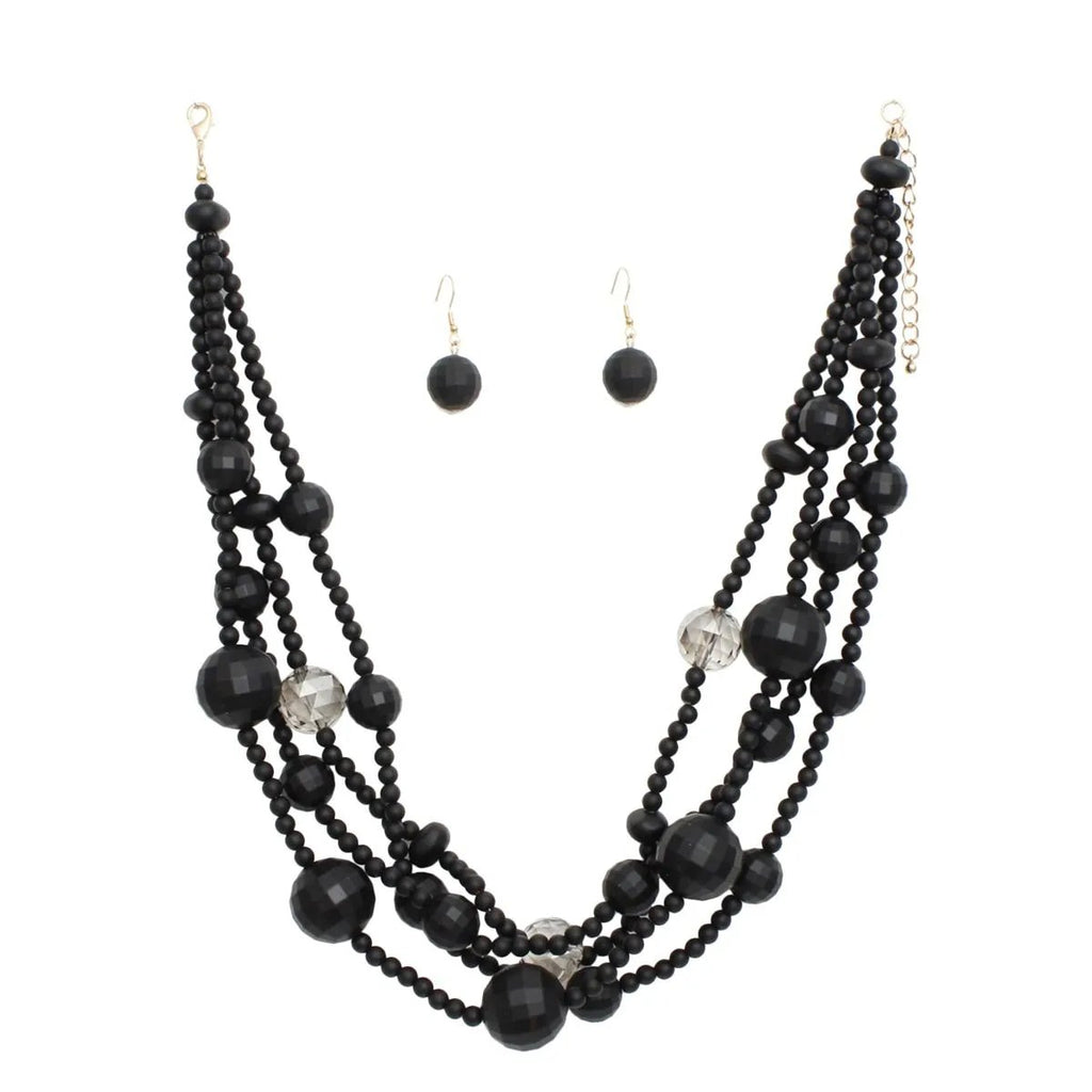 Women's Beaded Necklace Set