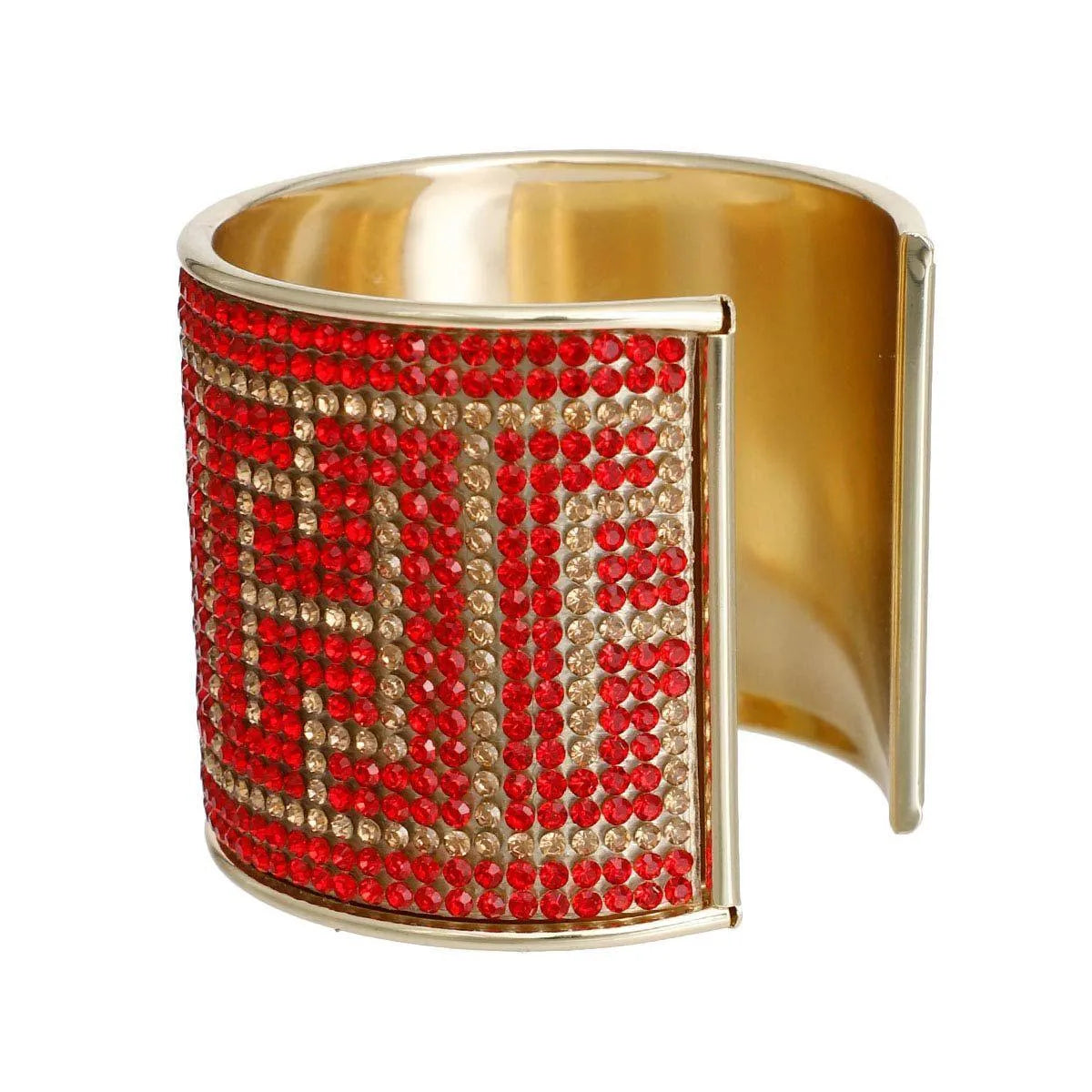 Women's Red Cuff Bracelet Little Extras That Make Your Outfits Pop Jewelry Bubble