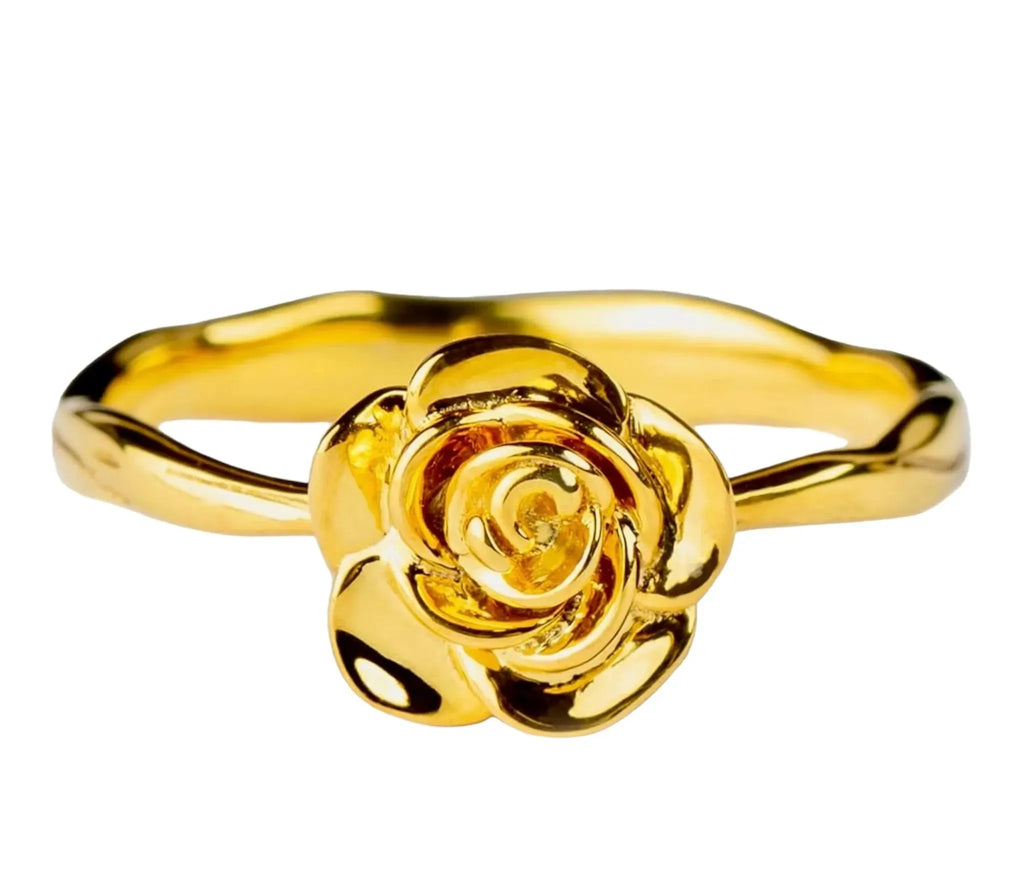 Women's Rose Promise Dainty Ring Cherish Forever