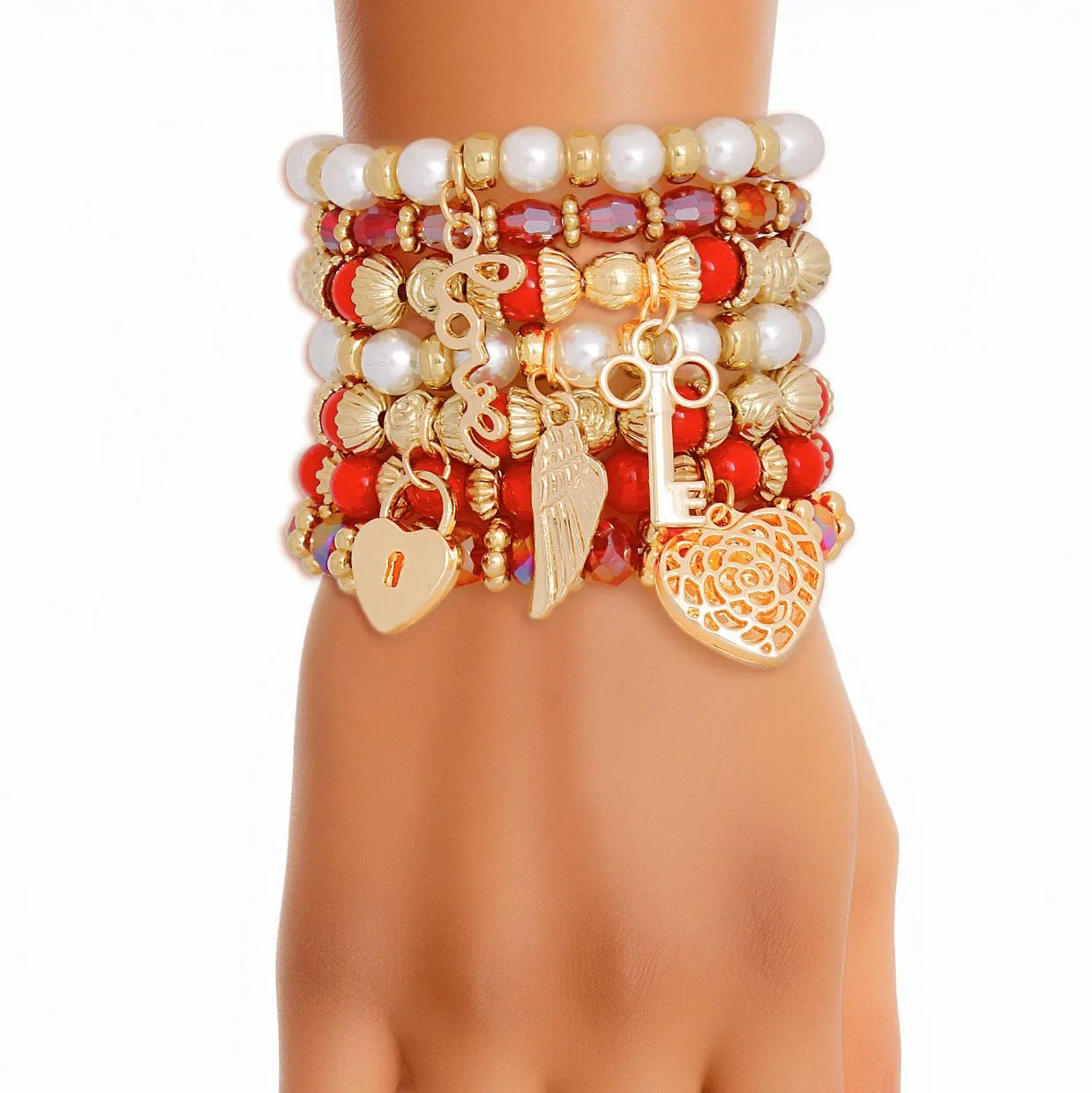 Women's Stretch Bracelet Set