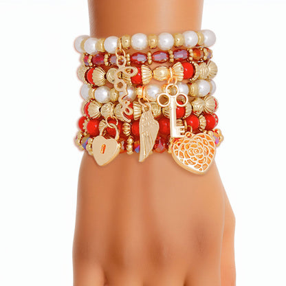 Women's Stretch Bracelet Set Jewelry Bubble