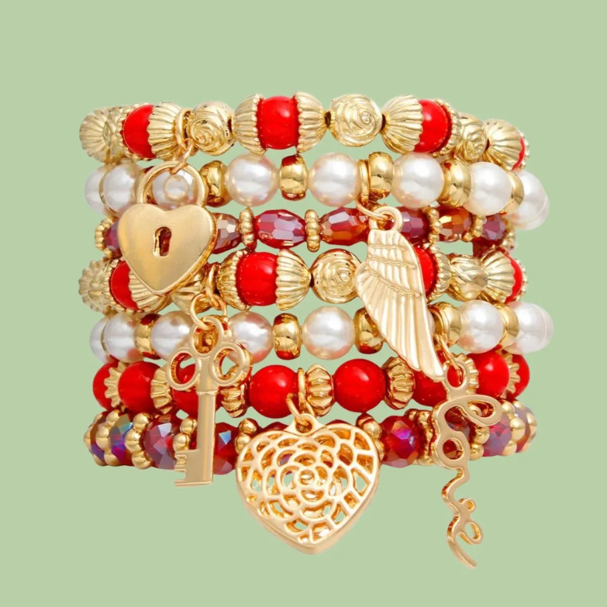 Women's Stretch Bracelet Set
