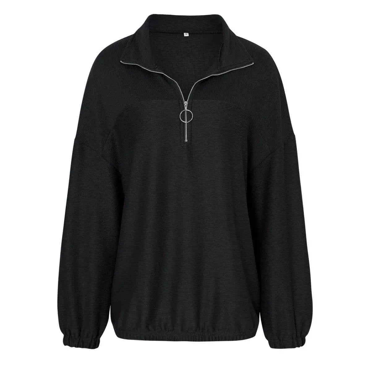 Zipper Up Sweatshirt
