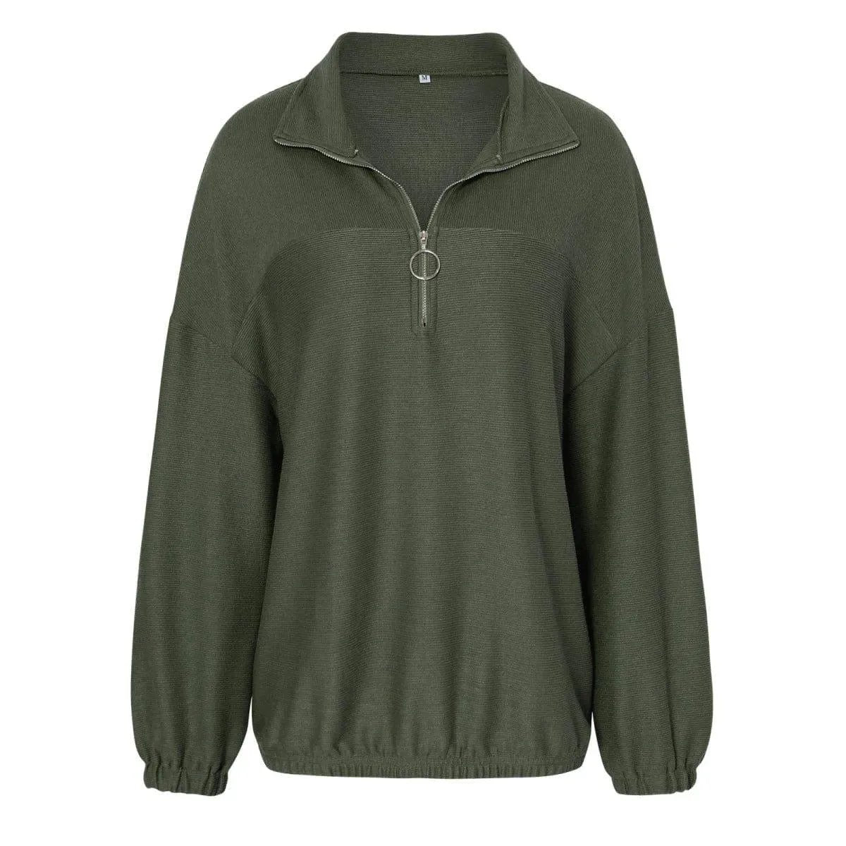 Zipper Up Sweatshirt