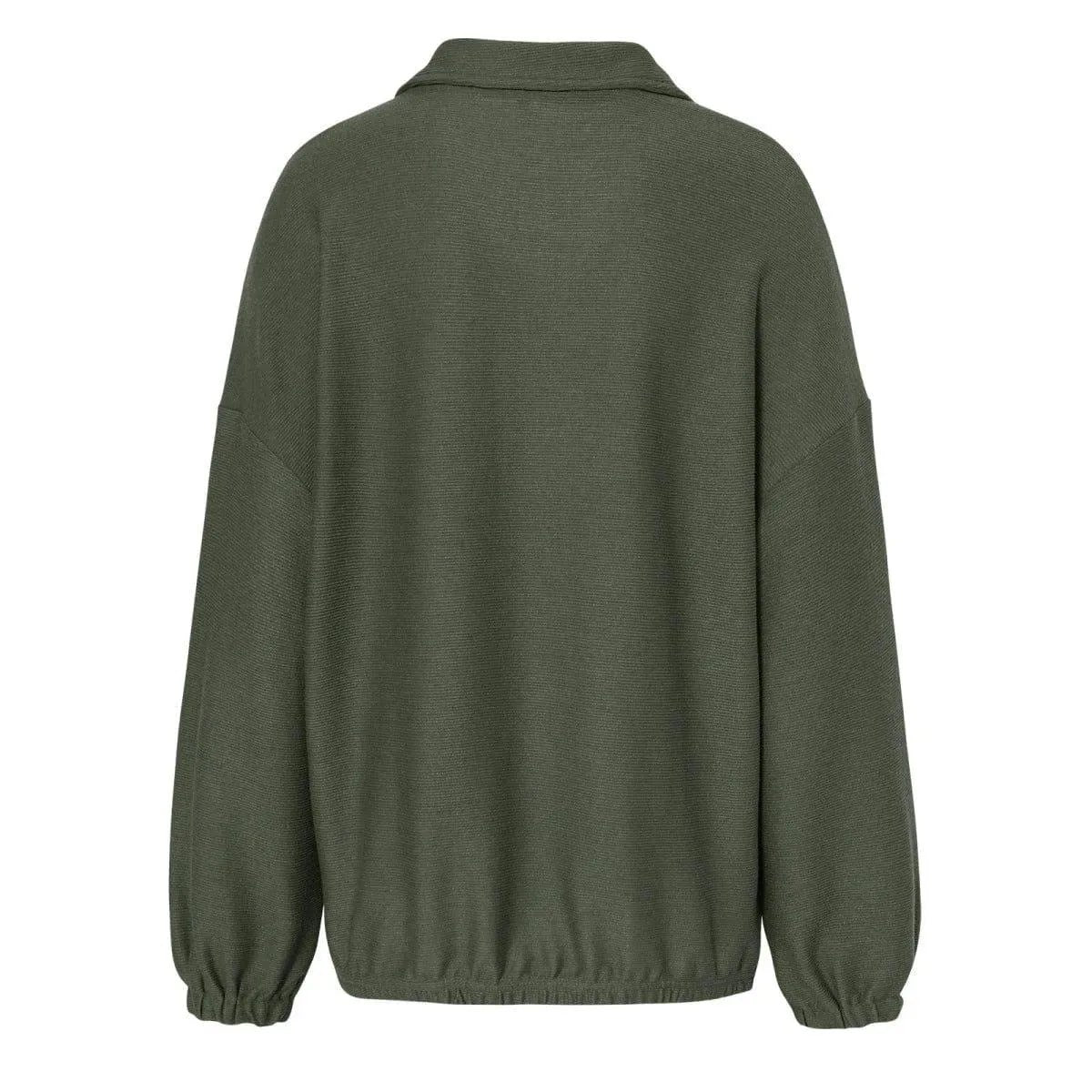 Zipper Up Sweatshirt