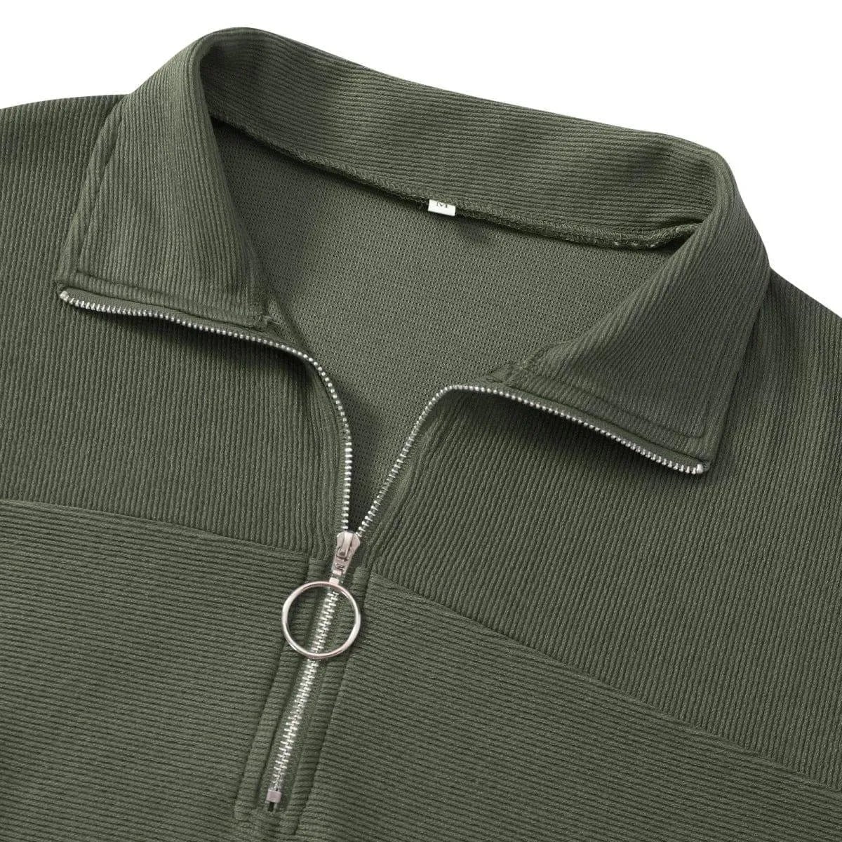 Zipper Up Sweatshirt