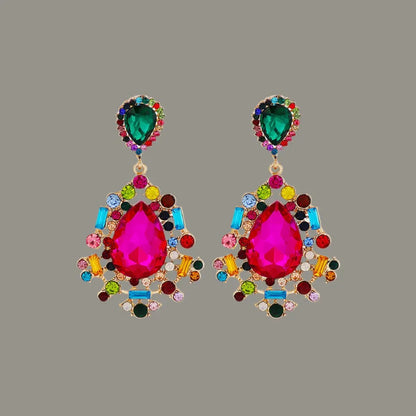 Enhance Style Stunning Multicolor Dangle Earrings