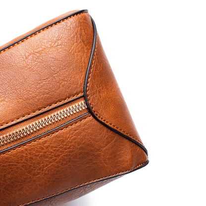Classic Everyday Tote Handbag with Soft PU Surface, Multi-Compartment Interior & Convertible Shoulder Strap Jewelry Bubble