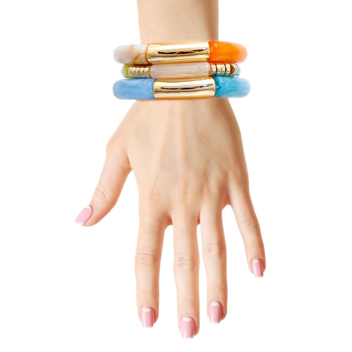 Affordable Multicolor Beaded Bracelets – Perfect Accessory for Any Outfit!