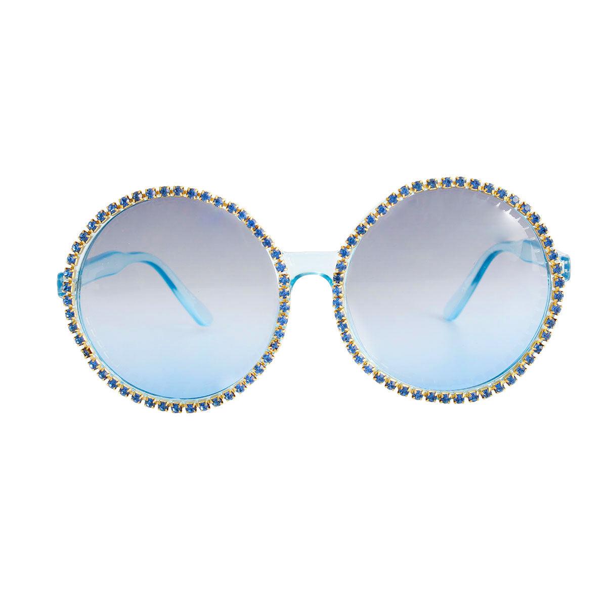 Blue Round Sunglasses for Women - Mega Stylish Must-Haves