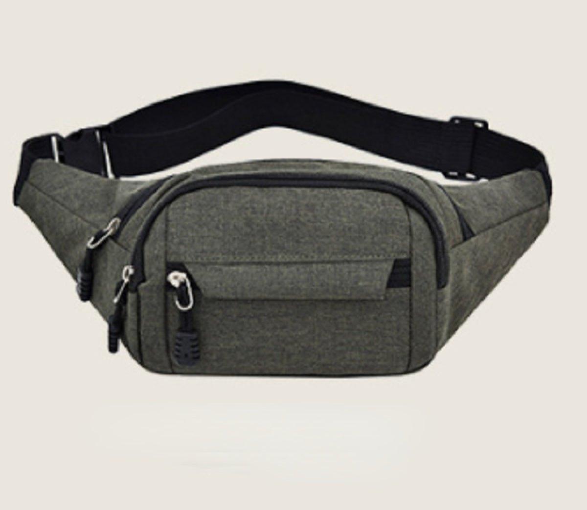 Casual Multifunctional Zipper Belt Bag