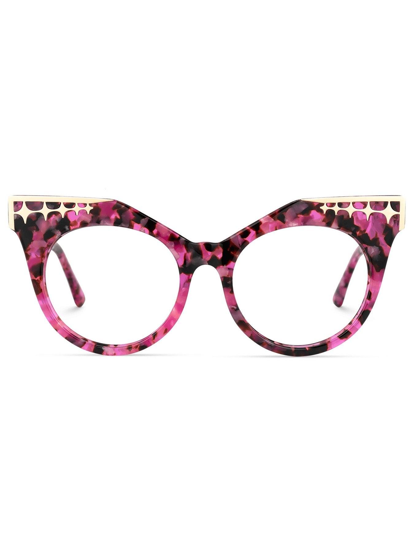 Cat Eye Acetate Eyewear Go Hot Pink Frames