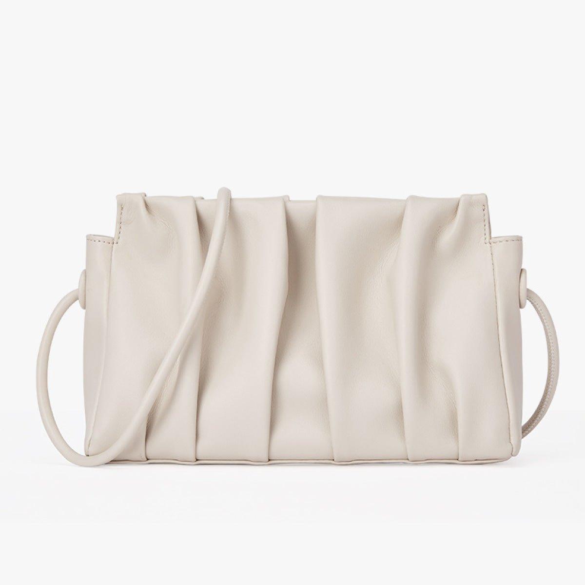 Cloud-Shaped Crossbody Bag With Magnetic-buckle