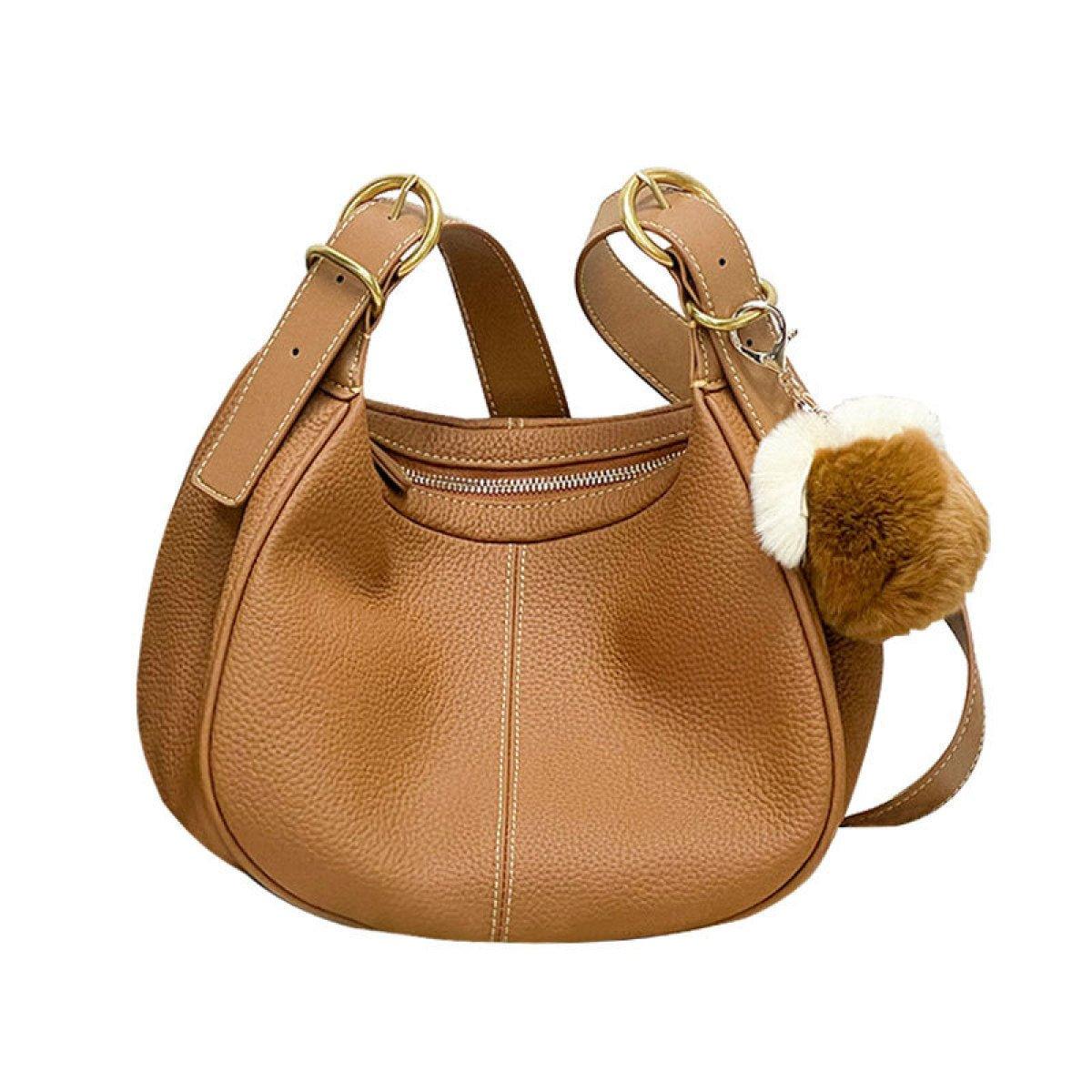 Crescent Shoulder Bag With Removable Handle