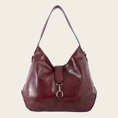 Double Handle Shoulder Bag Hobo Bag