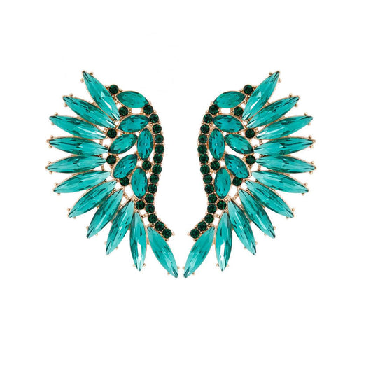 Elevate Your Style: Green Wing Earrings You'll Fall in Love With